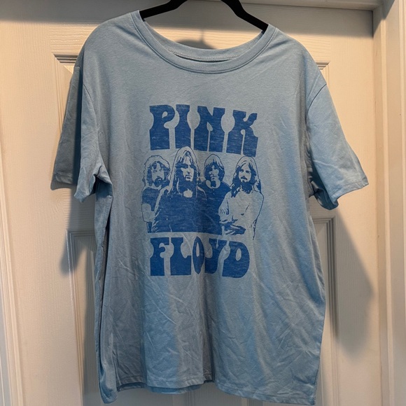 Pink Floyd Women’s Blue Graphic T-Shirt - Picture 1 of 2